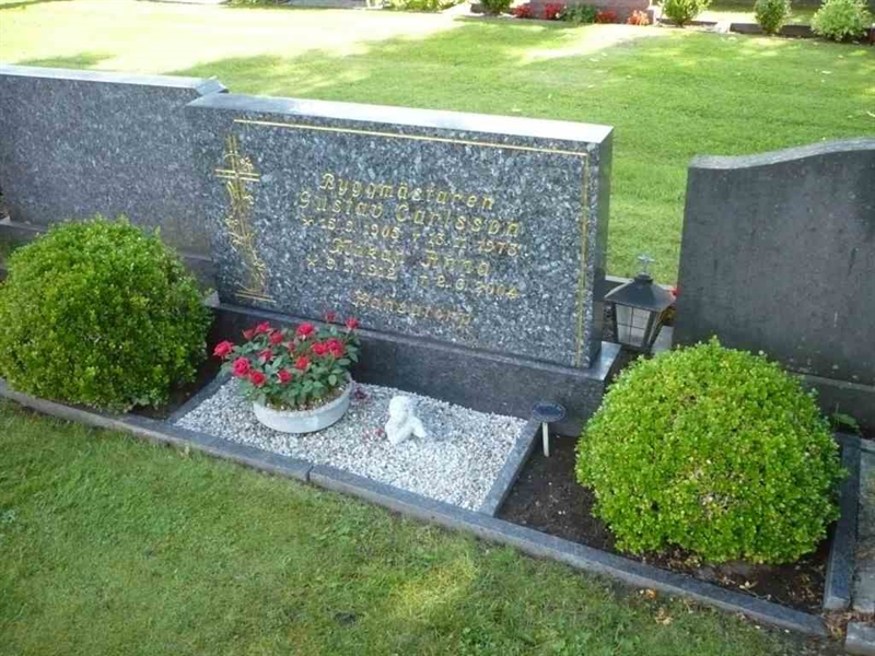 Grave number: SKF D   206, 207