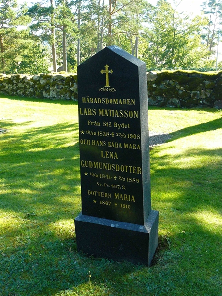 Grave number: Er G 1    37