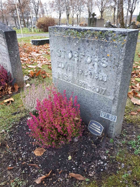Grave number: GK U 1    89