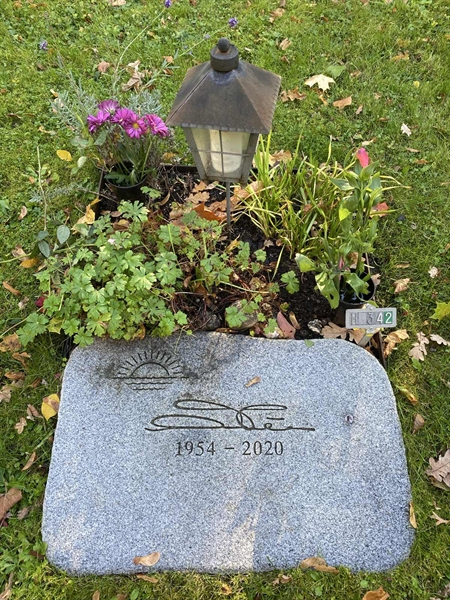 Grave number: 1 H   342