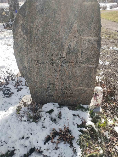 Grave number: AK G  1789