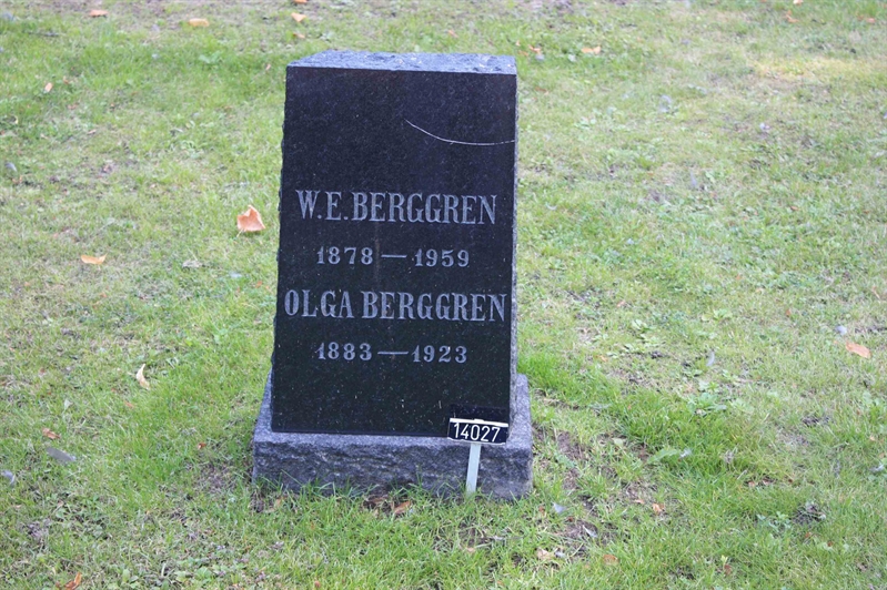 Grave number: Ö 14i    47, 48