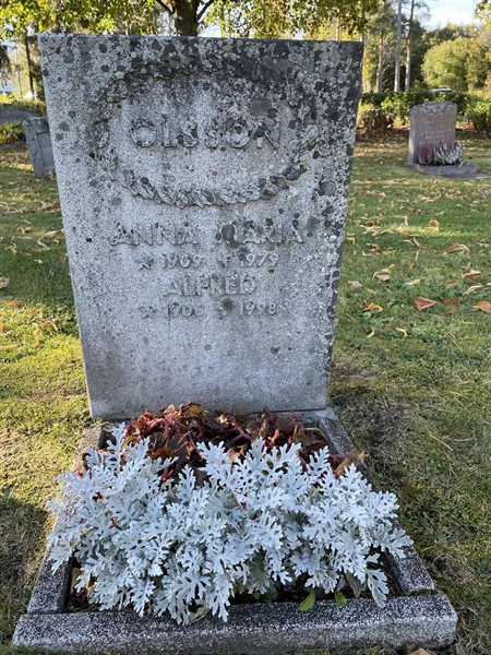 Grave number: 1 D1    59-60