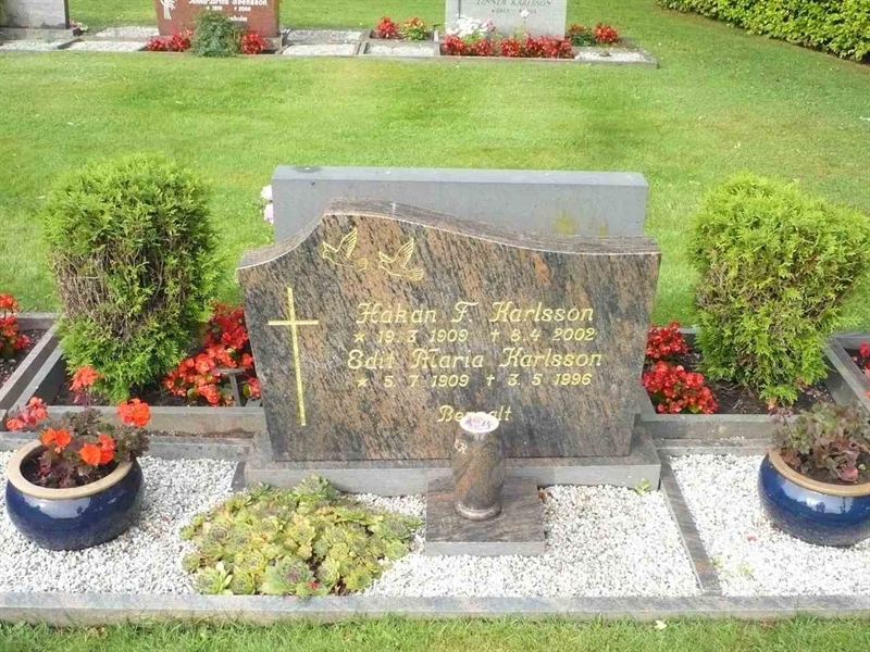 Grave number: SKF G    58, 59