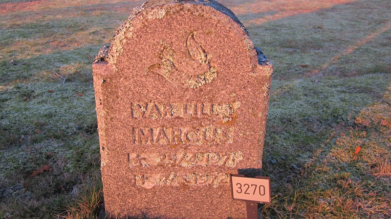 Grave number: KG H  3270