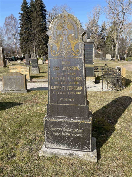 Grave number: VV D    49