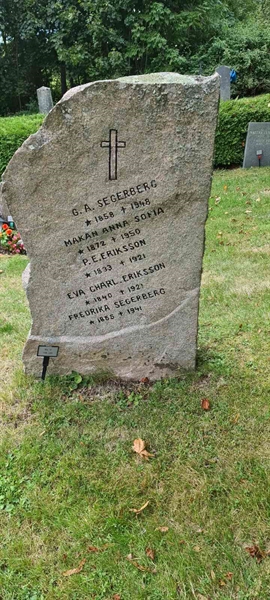 Grave number: M V  108, 109