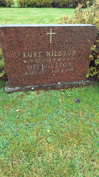 Grave number: VN K     9-10