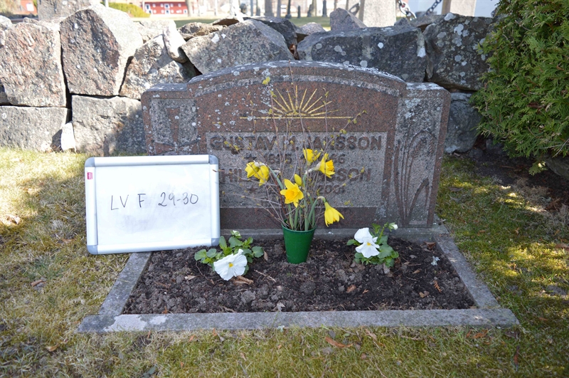 Grave number: LV F    29, 30
