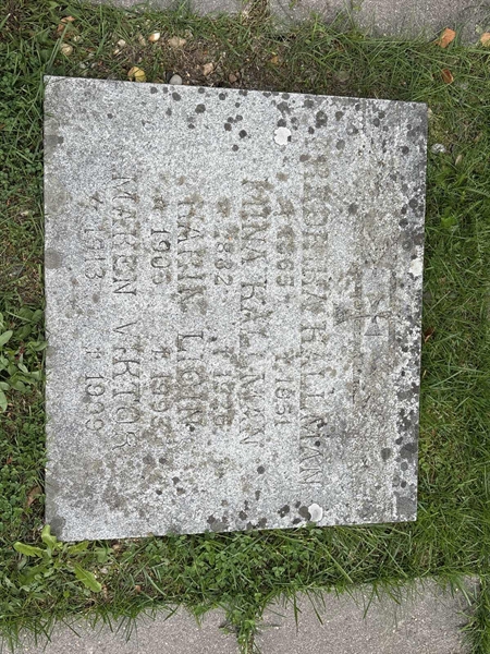 Grave number: IN 17   187