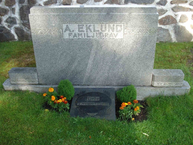 Grave number: BR B   191, 192, 193