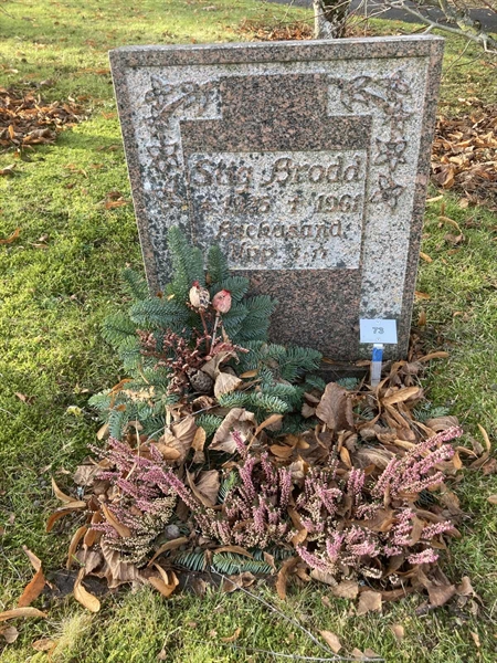 Grave number: Ö NK A    73