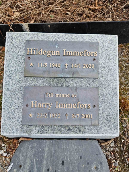 Grave number: 501 07 7A, 7B