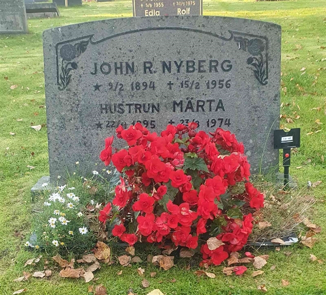 Grave number: 1 Z   127