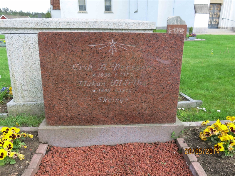 Grave number: VM E   114, 115
