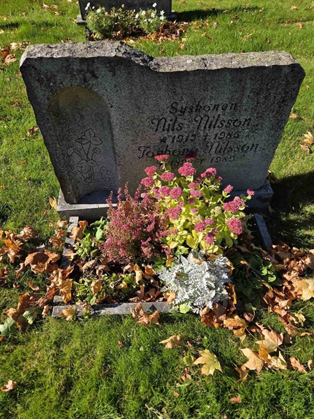 Grave number: T A B   551