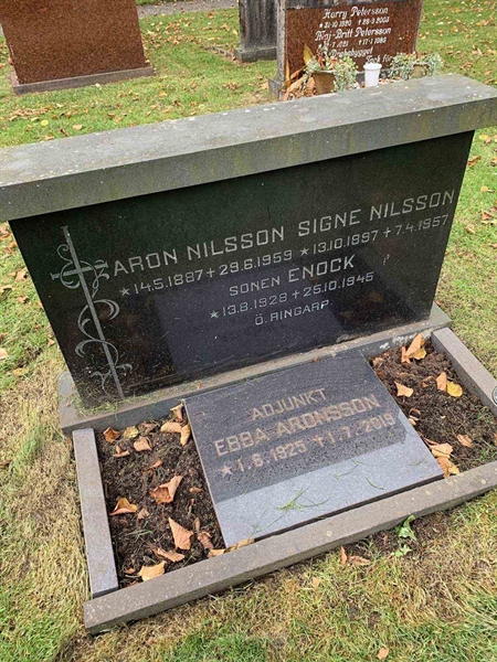 Grave number: NK C   294, 295, 296