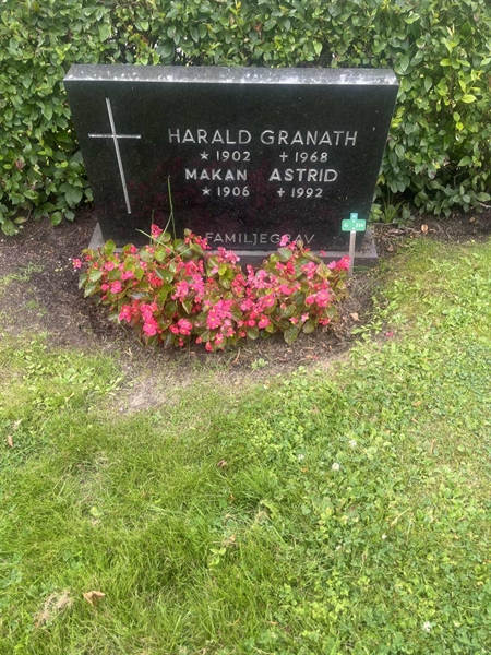 Grave number: 1 1 G   216