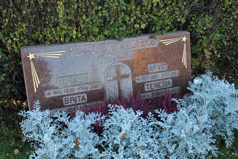 Grave number: A L  630, 631