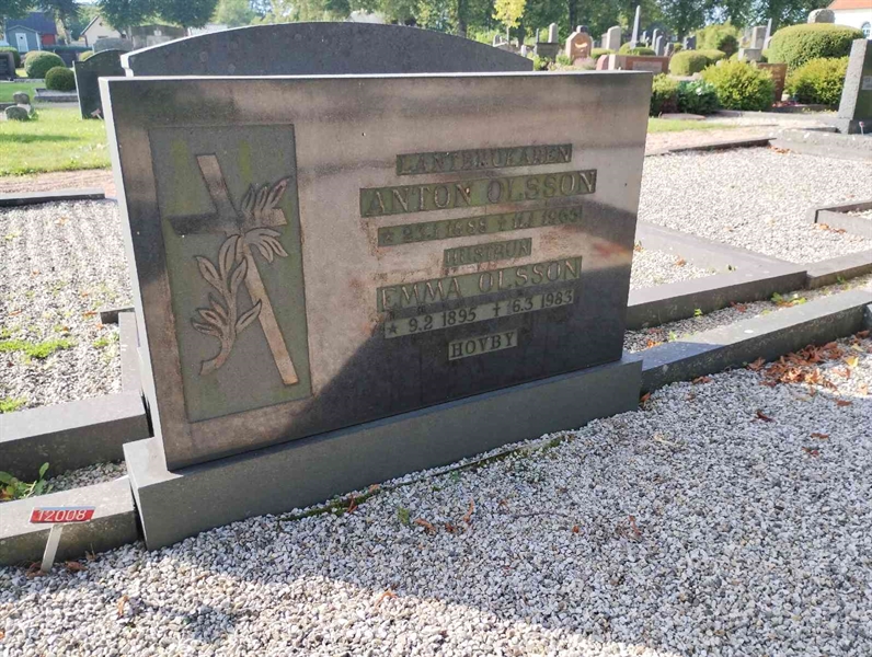 Grave number: NÅ 12    19, 20