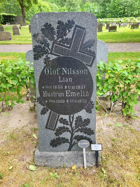 Grave number: Jä 02    29