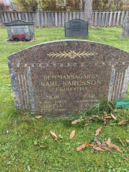 Gravnummer: 6 03     57, 58