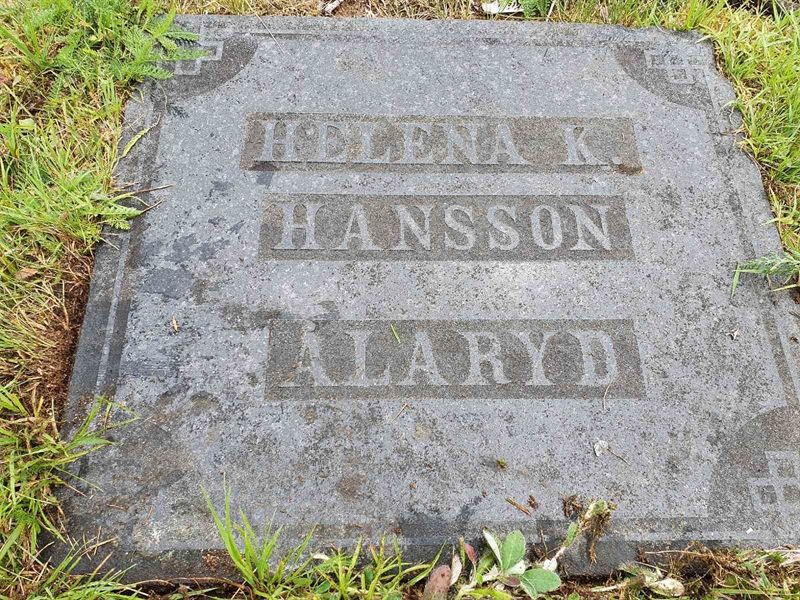 Grave number: Å A    15
