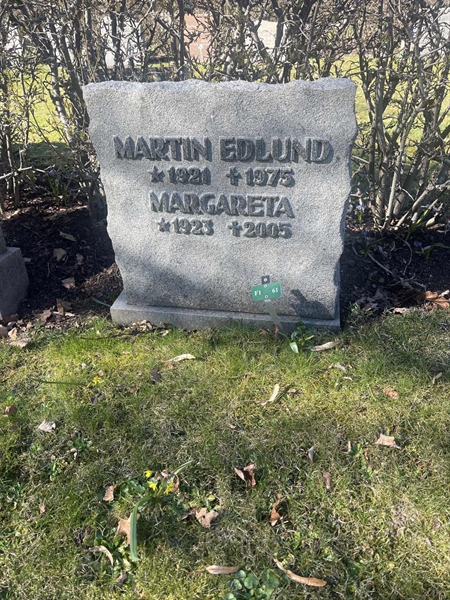 Grave number: 1 3 F1 61