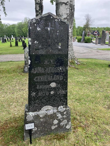 Grave number: 2 D    29
