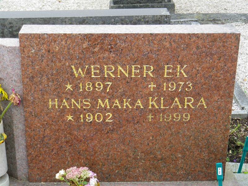 Grave number: OS K   114, 115