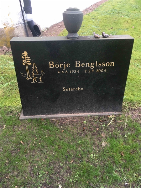 Grave number: BR G    82