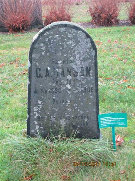 Grave number: HÄ C   107