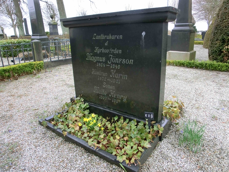 Grave number: SÅ    037