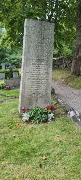 Grave number: M V  161, 162