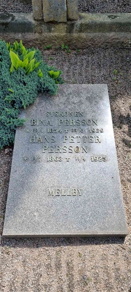 Grave number: LM 2 11  011, 012