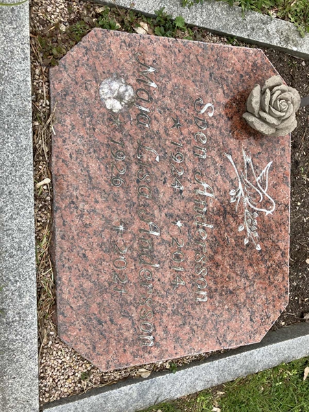 Grave number: NÅ U45    27