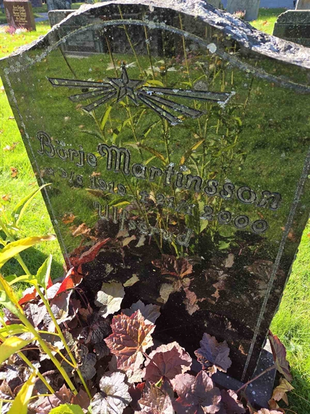 Grave number: T A B   589