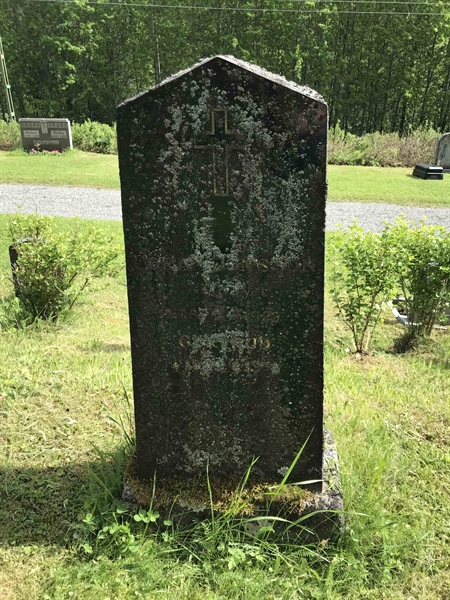 Grave number: UN D   168