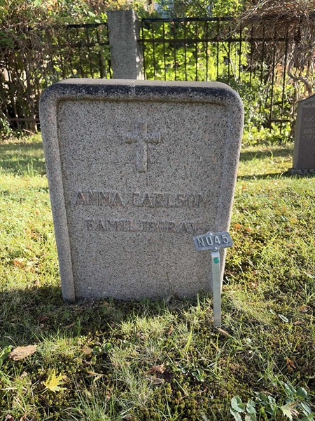 Grave number: 1 NU    45