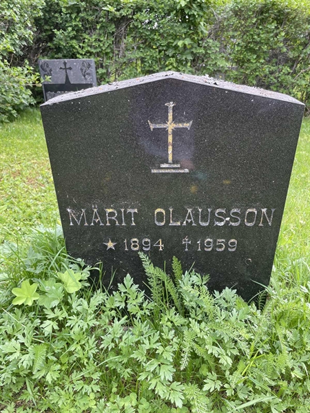 Grave number: DU AL    14