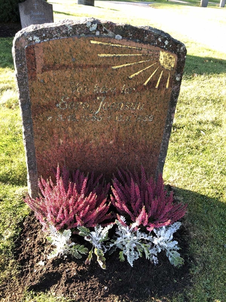 Grave number: KUNG  3691