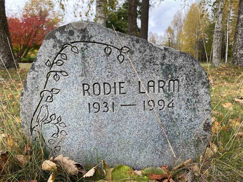 Grave number: 1 23      5