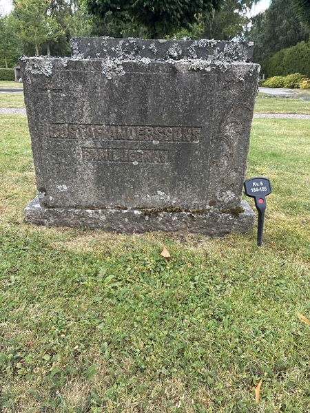 Grave number: 33 6   184-185