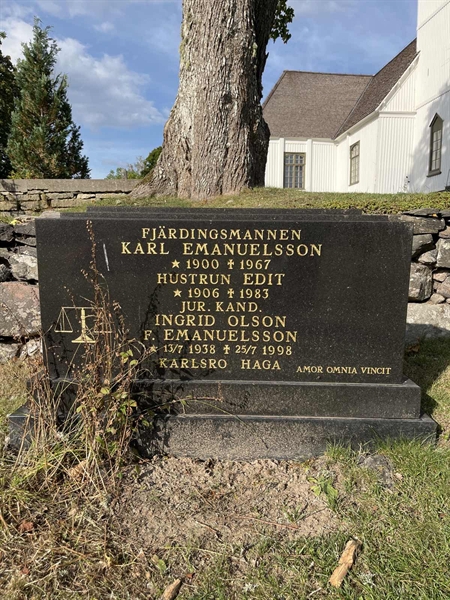 Gravnummer: Lax mell Kv3    57+58