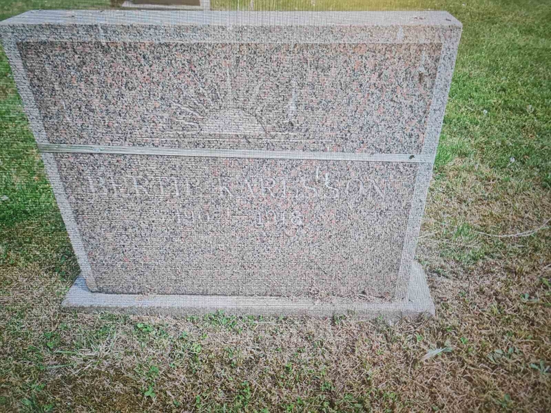 Gravnummer: EkGa A   124