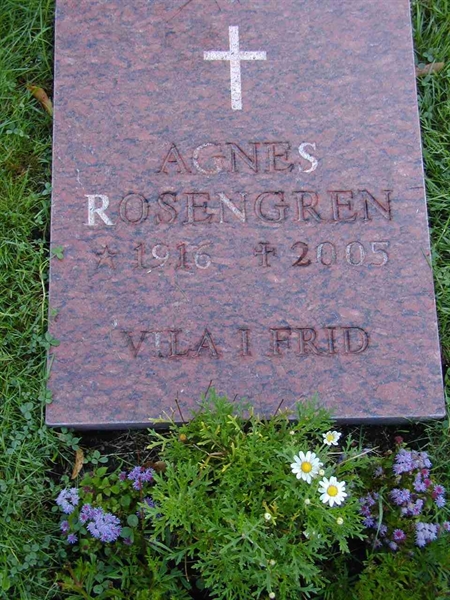 Grave number: VK RU   182