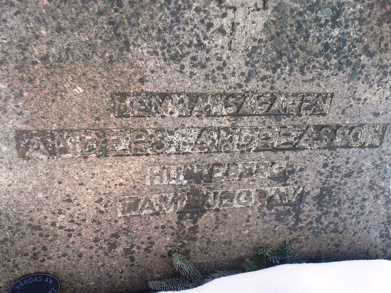 Grave number: ÅS G G   167, 168, 169