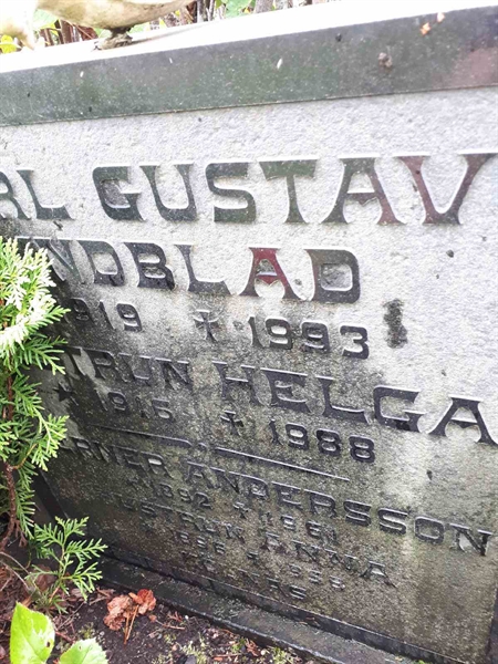 Gravnummer: NK F A   163