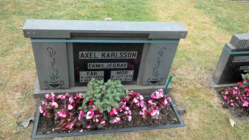 Grave number: JÄ SO    61, 62