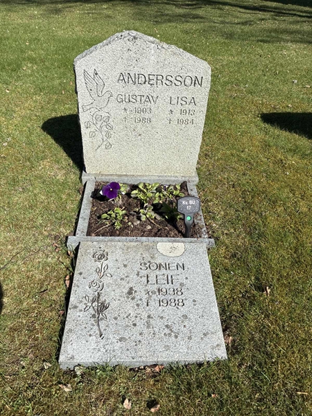 Gravnummer: 22 BU    17